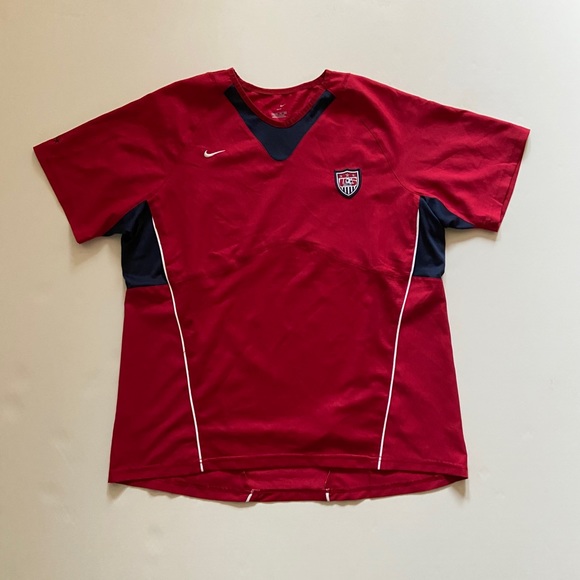Nike | Shirts | Vintage Nike United States Soccer Jersey | Poshmark